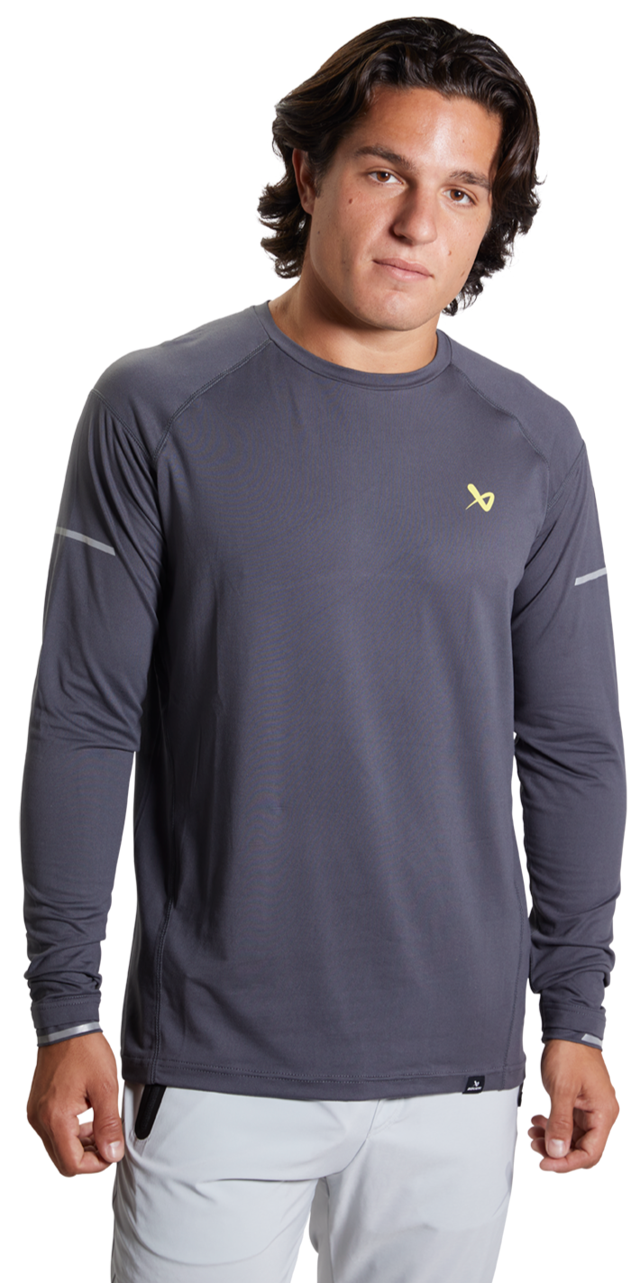 Bauer Fleece Long Sleeve Training Shirt Adult