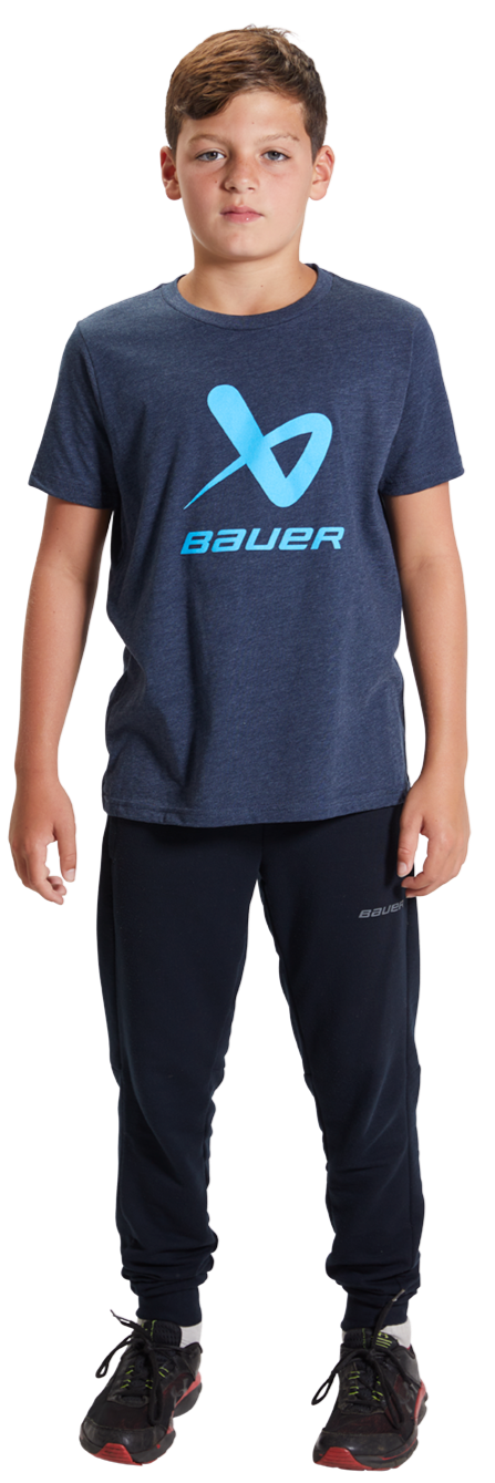 Bauer Core Lockup Short Sleeve Crew Tee Youth