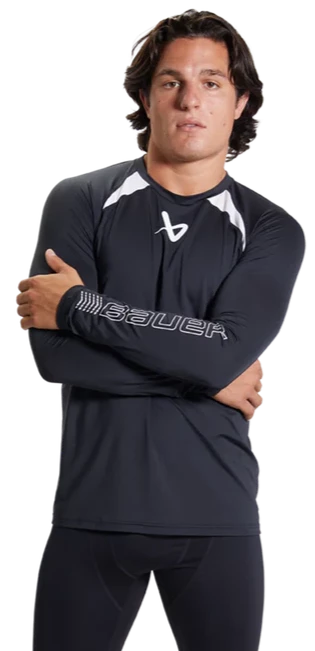 Bauer Performance Long Sleeve Baselayer Top Senior
