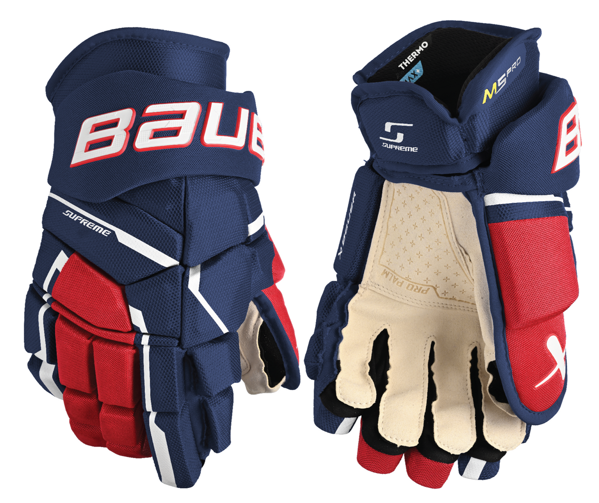 Bauer Supreme M5 Pro Intermediate Hockey Gloves