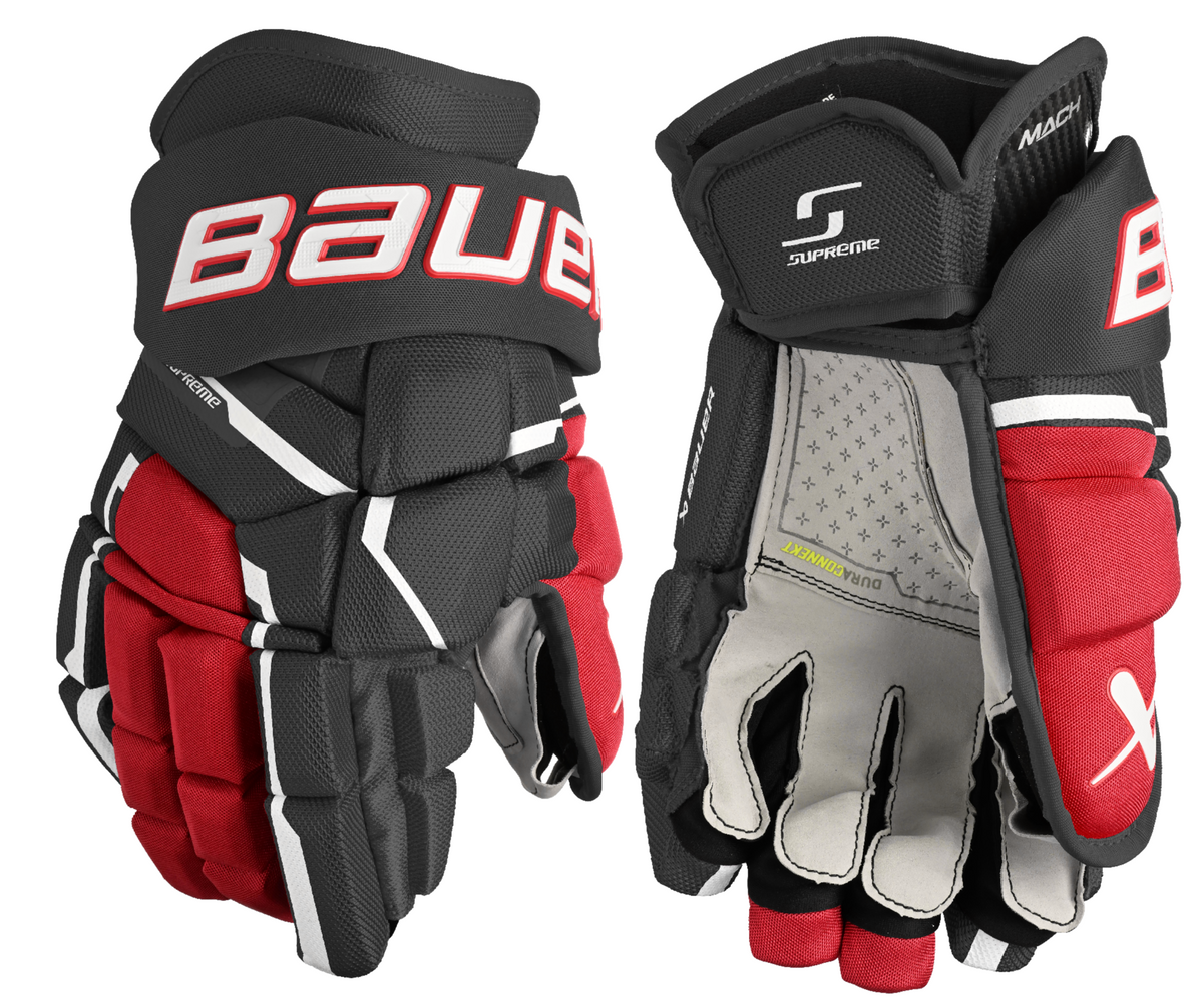  Bauer Supreme Mach Intermediate Hockey Gloves