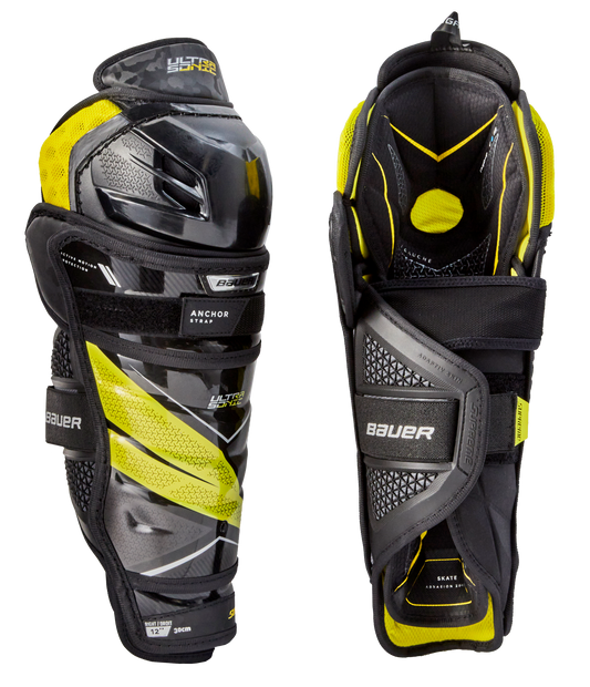  Bauer Supreme Ultrasonic Junior Shin Guards