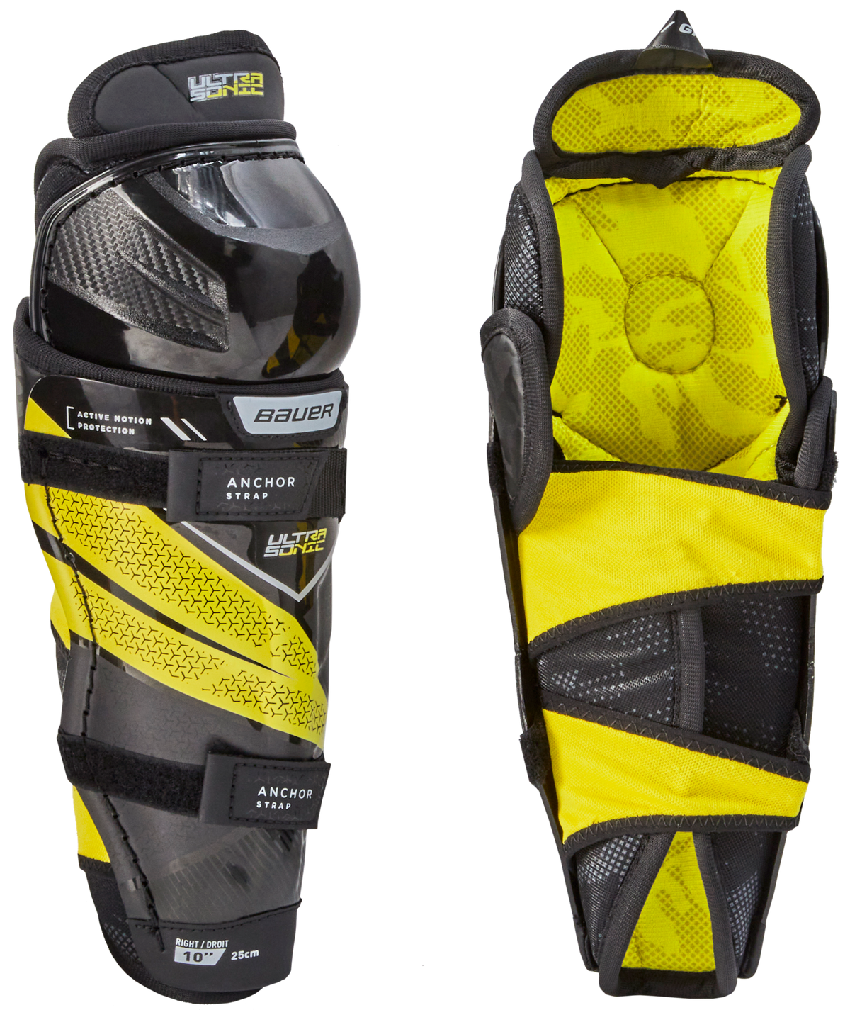  Bauer Supreme Ultrasonic Youth Shin Guards
