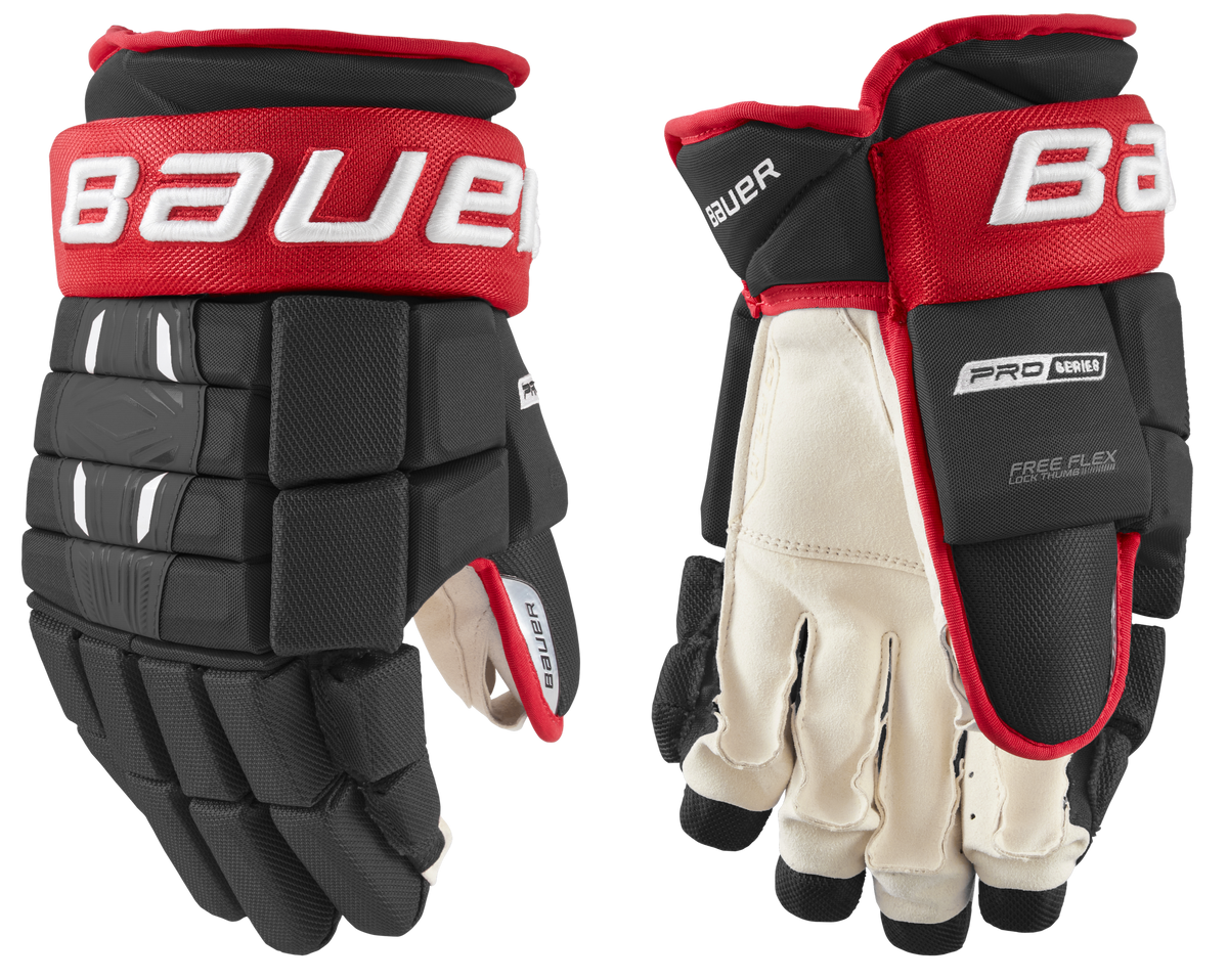  Bauer Pro Series Senior Hockey Gloves