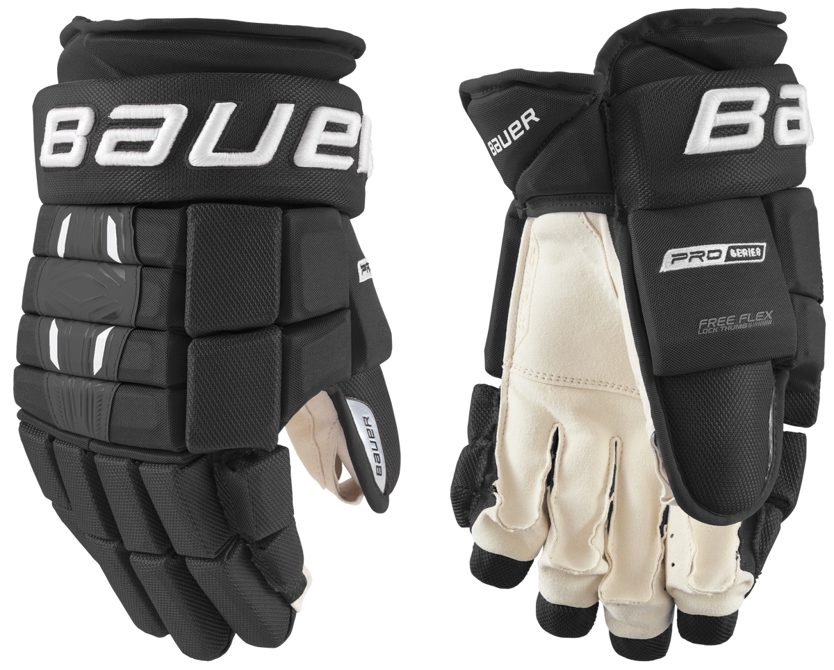  Bauer Pro Series Intermediate Hockey Gloves