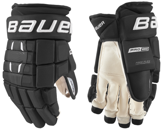  Bauer Pro Series Intermediate Hockey Gloves