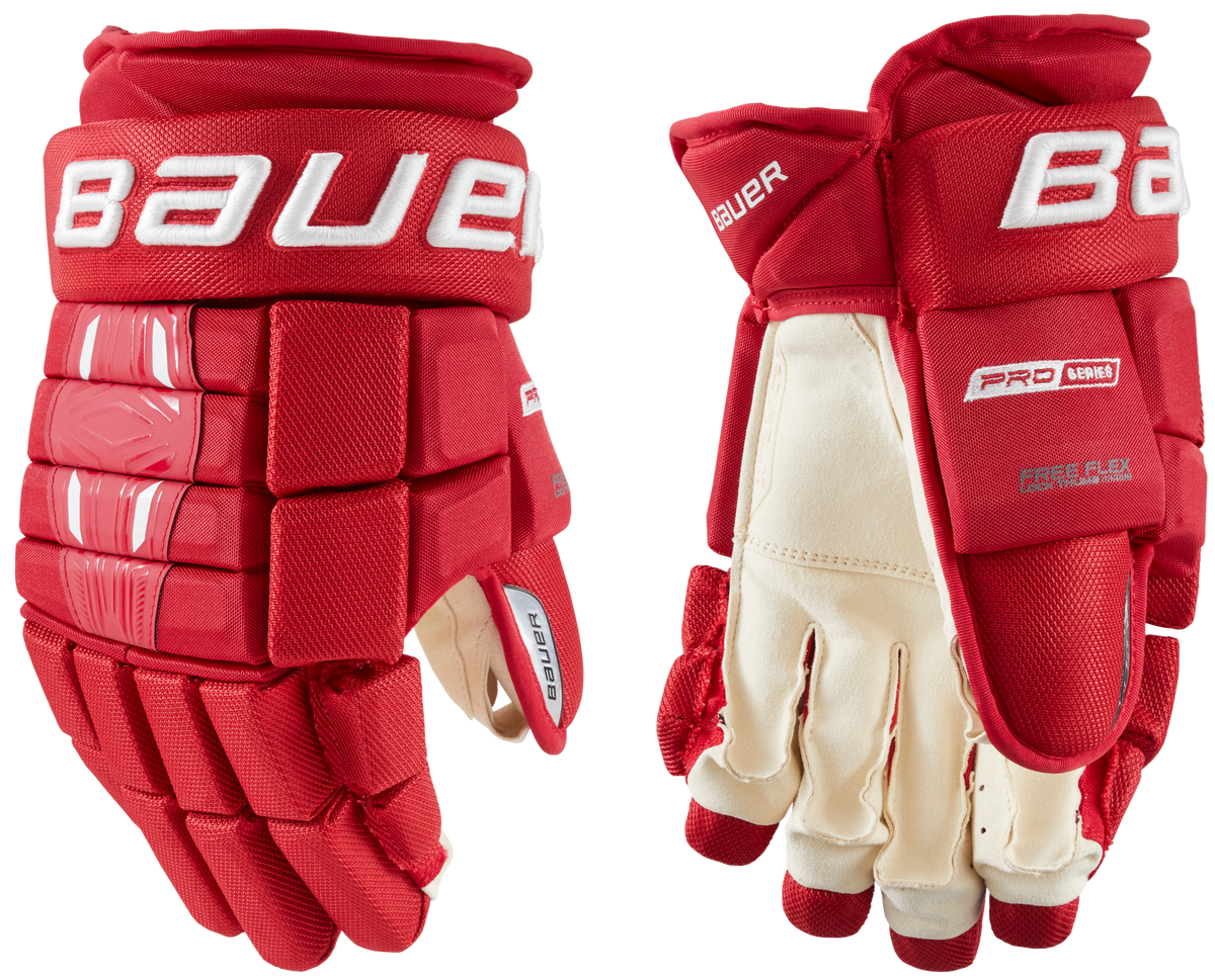  Bauer Pro Series Intermediate Hockey Gloves