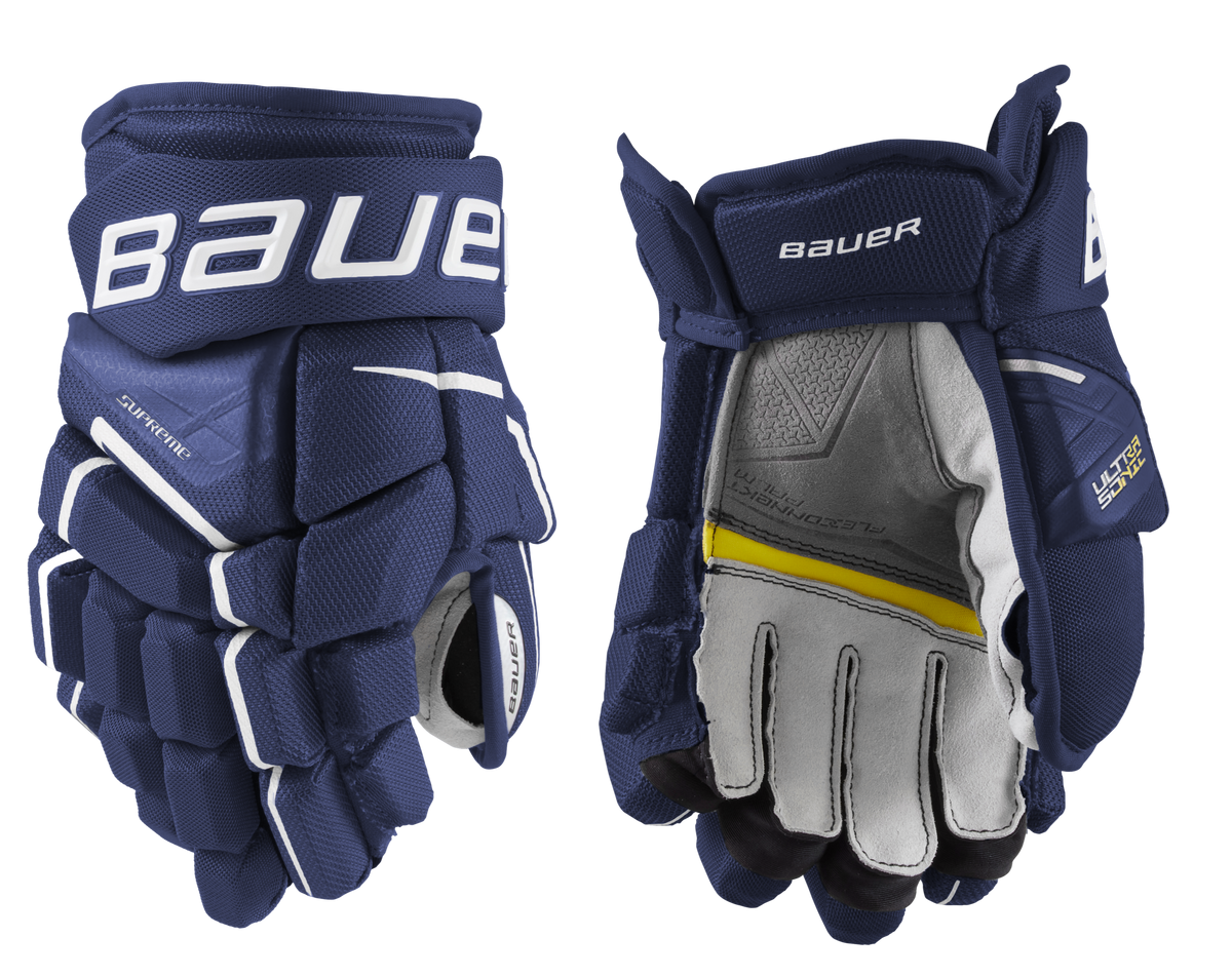  Bauer Supreme Ultrasonic Junior Hockey Gloves