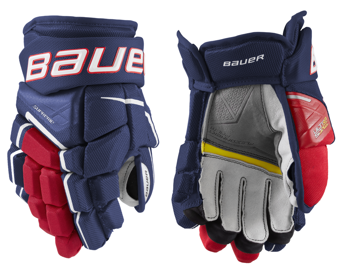  Bauer Supreme Ultrasonic Junior Hockey Gloves