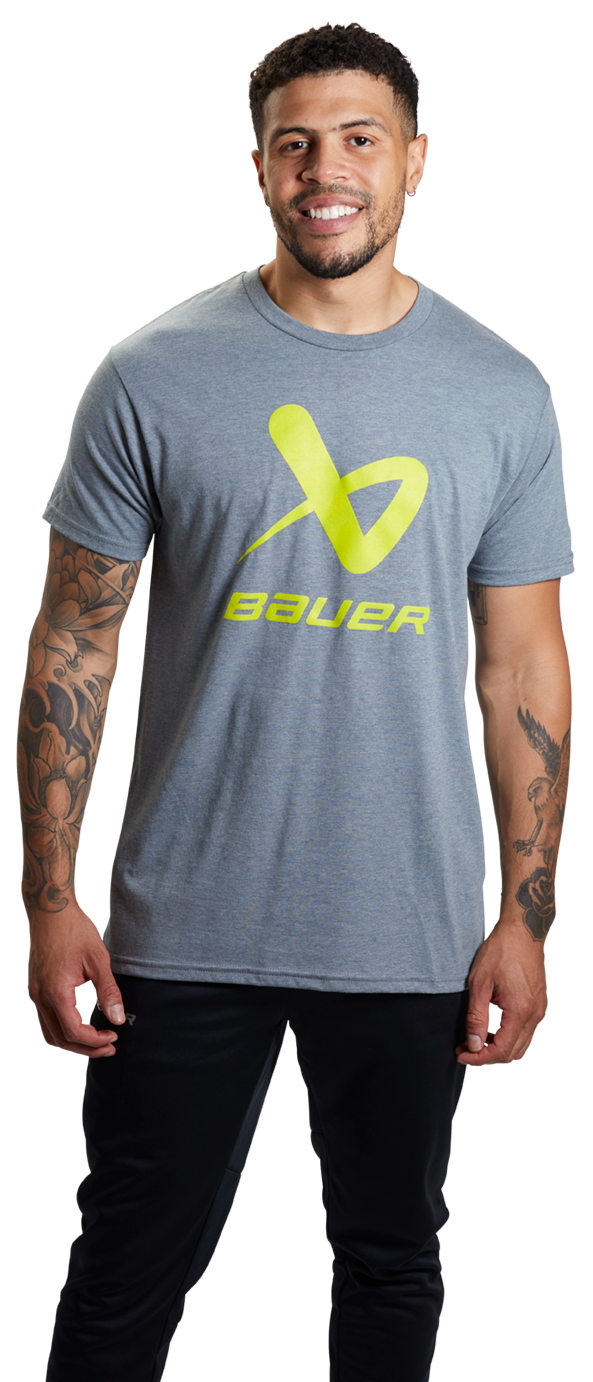  Bauer Core Lockup Short Sleeve Crew Tee Adult