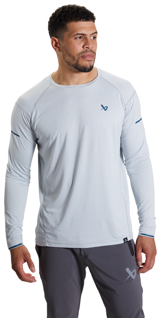  Bauer Fleece Long Sleeve Training Shirt Adult