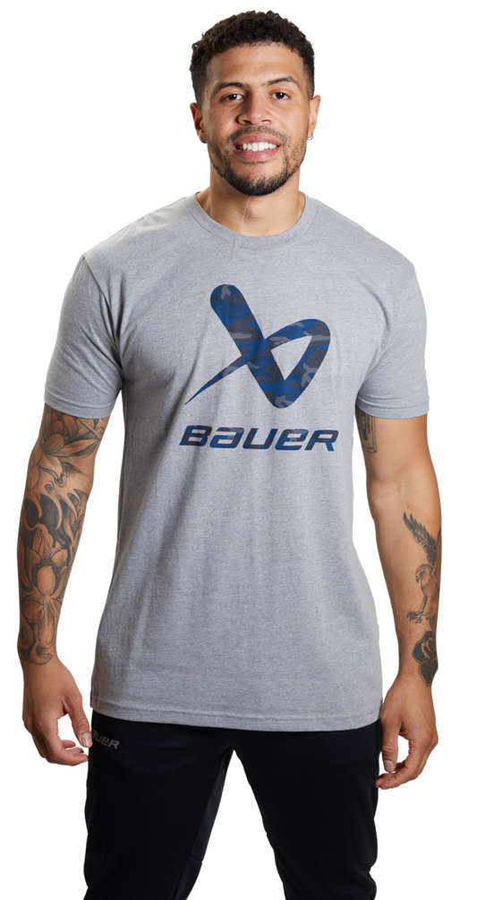  Bauer Camo Lockup Tee Adult