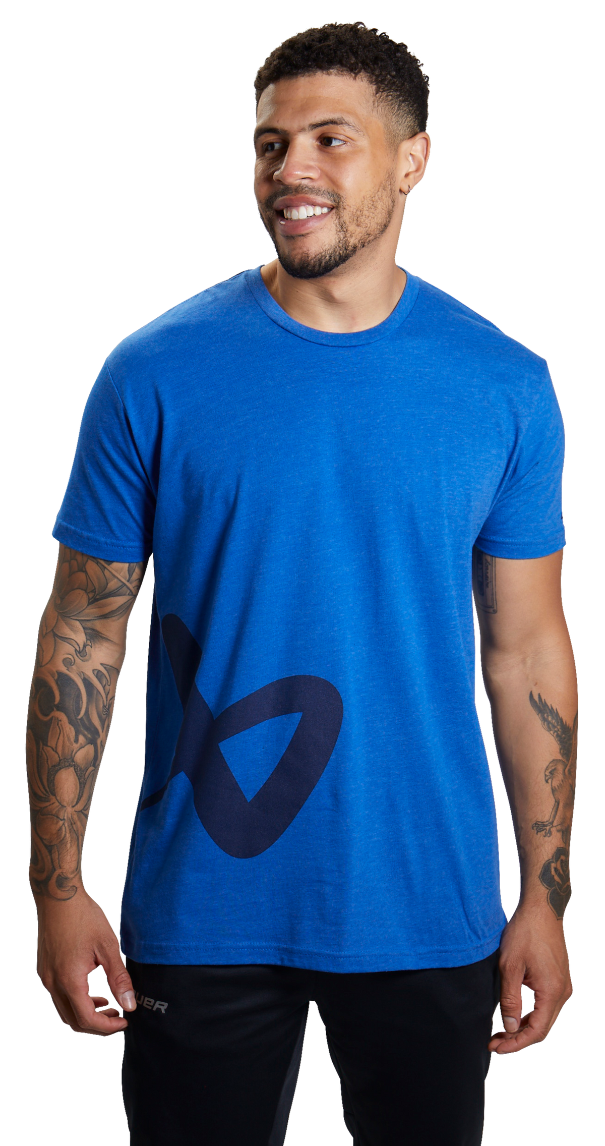  Bauer Side Icon Tee Adult