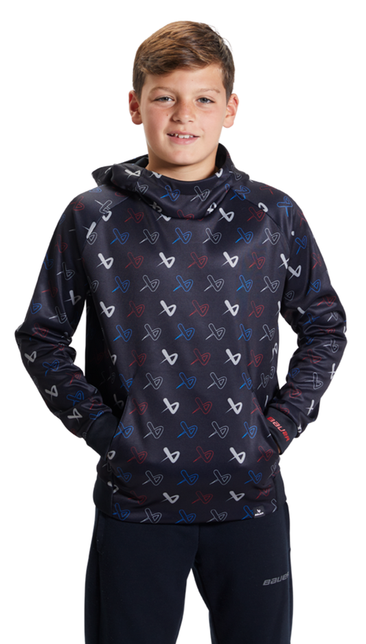  Bauer Icon Repeat Hoodie Youth