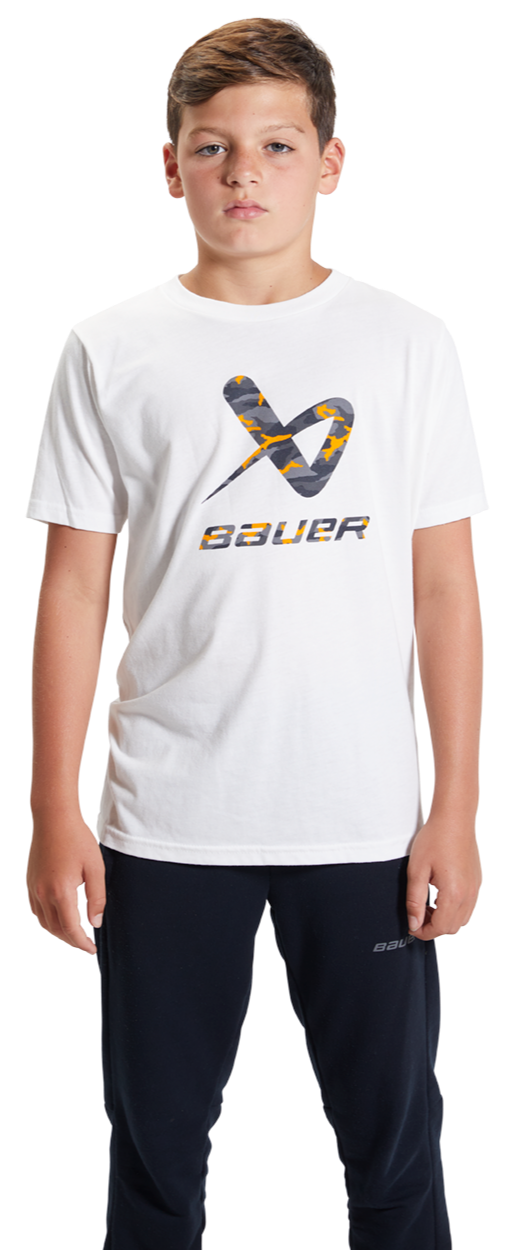  Bauer Camo Lockup Tee Youth