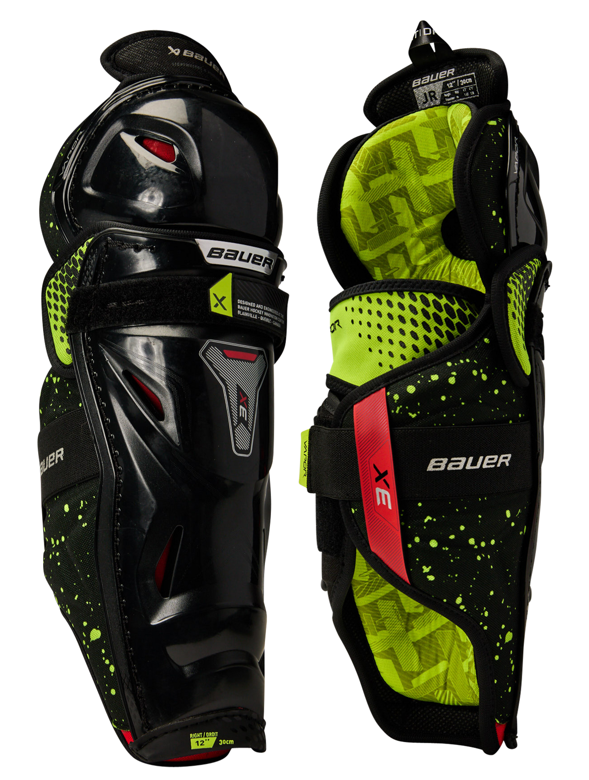  Bauer Vapor 3X Junior Shin Guards