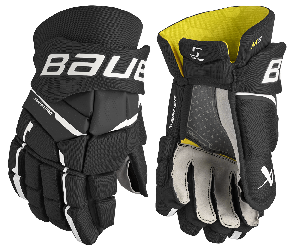 Bauer Supreme M3 Intermediate Hockey Gloves