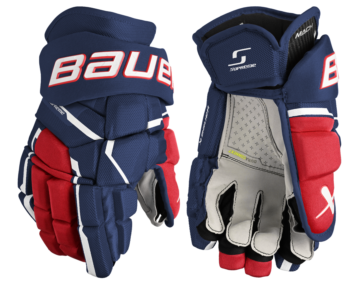  Bauer Supreme Mach Intermediate Hockey Gloves