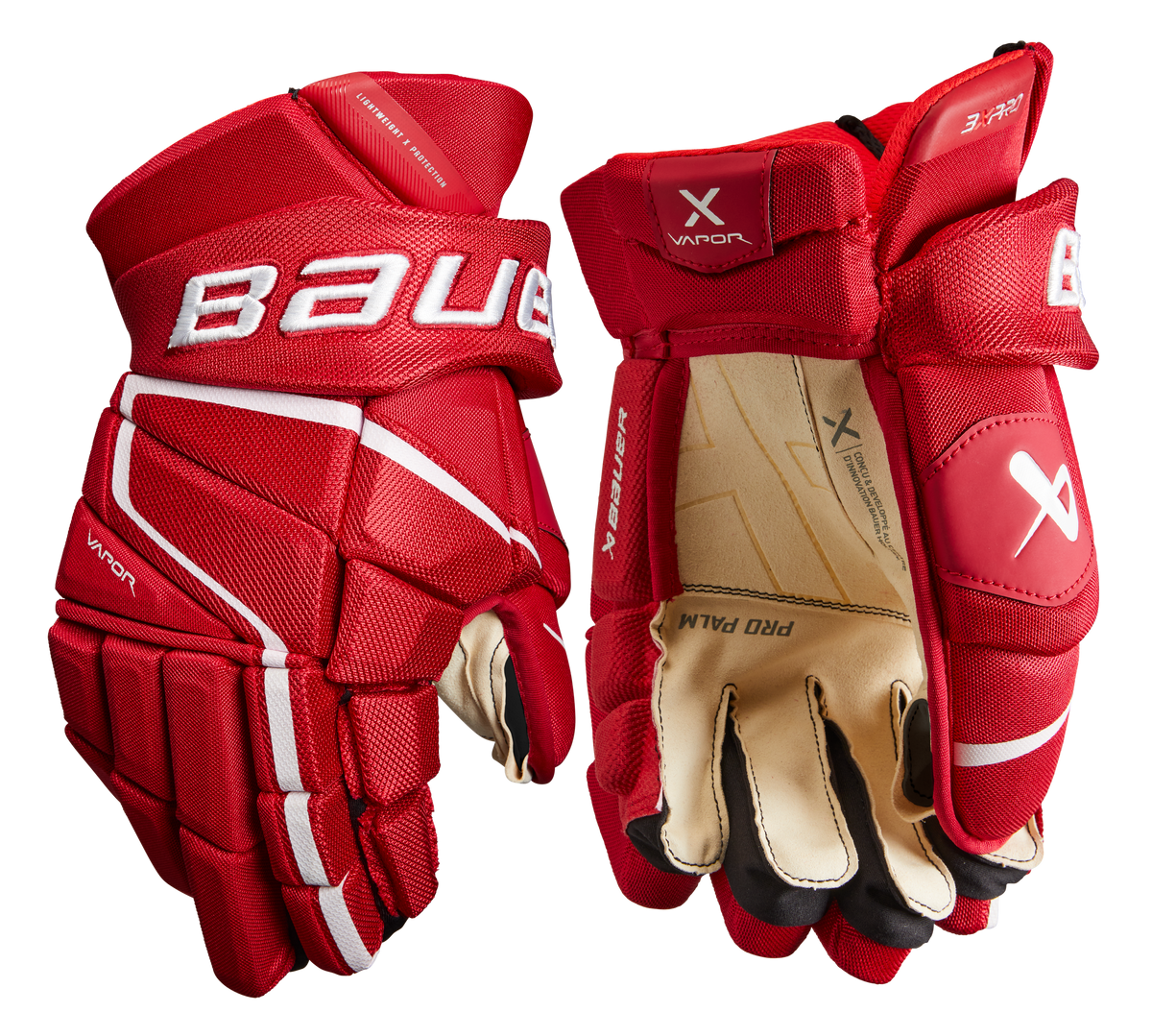  Bauer Vapor 3X Pro Intermediate Hockey Gloves
