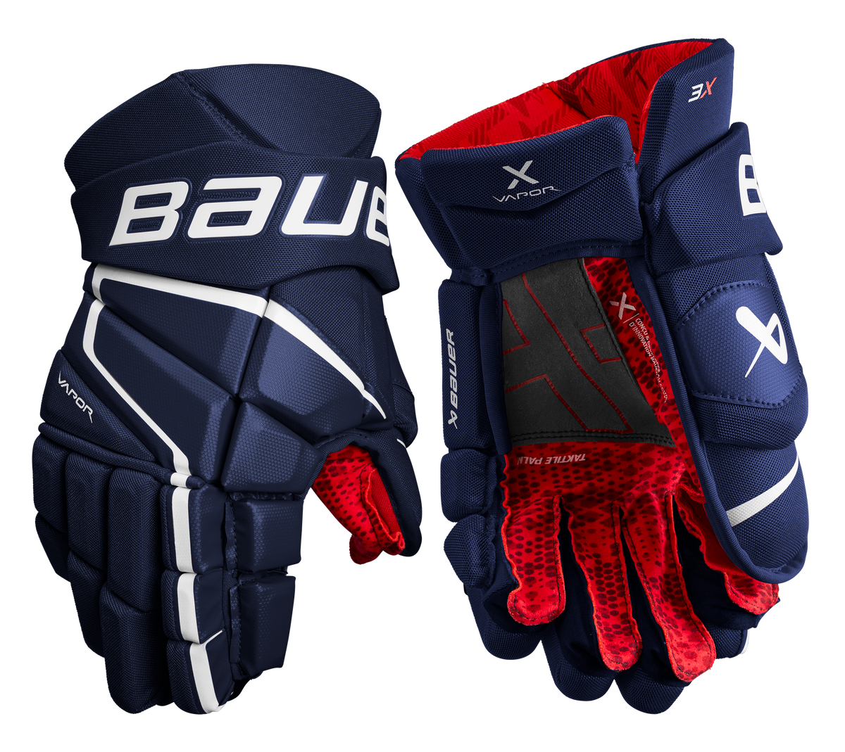  Bauer Vapor 3X Senior Hockey Gloves