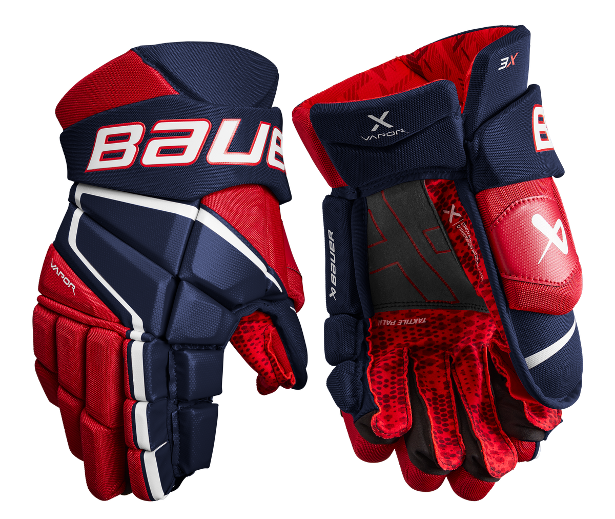  Bauer Vapor 3X Intermediate Hockey Gloves