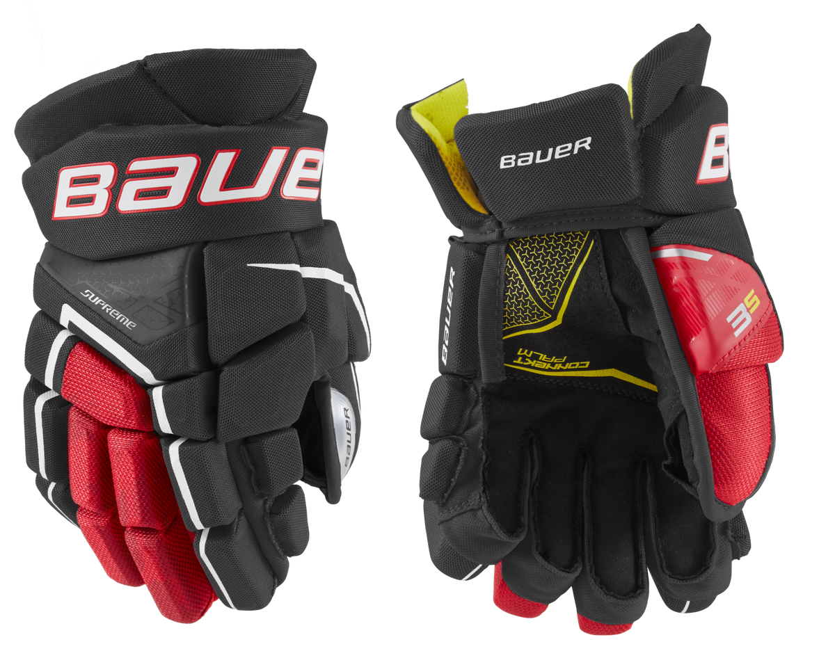  Bauer Supreme 3S Intermediate Hockey Gloves