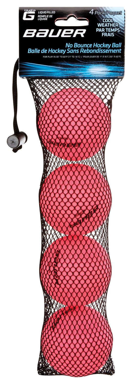  Bauer HydroG Balls Cool Pink (4-Pack)