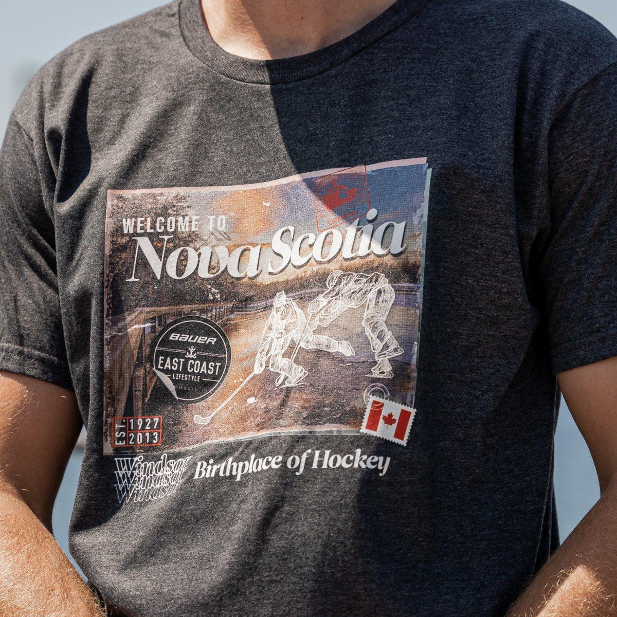  Bauer X East Coast Lifestyle Nova Scotia Tee