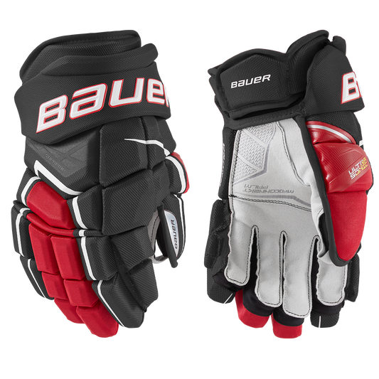  Bauer Supreme Ultrasonic Senior Hockey Gloves