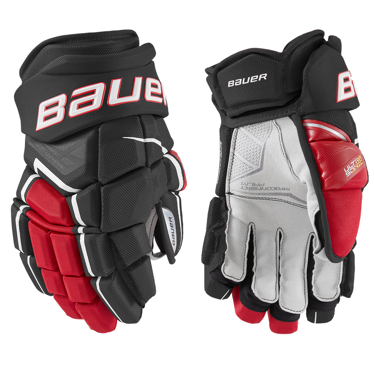  Bauer Supreme Ultrasonic Intermediate Hockey Gloves
