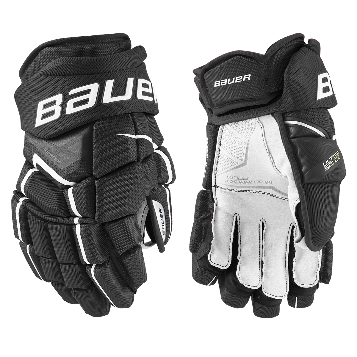  Bauer Supreme Ultrasonic Intermediate Hockey Gloves