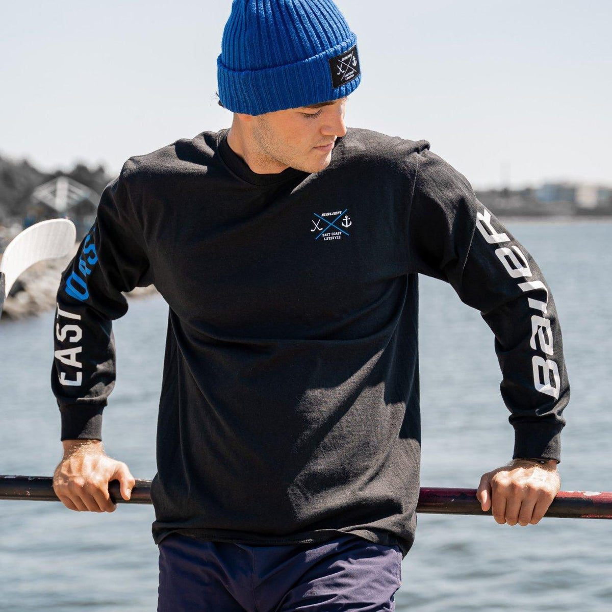  Bauer X East Coast Lifestyle Long Sleeve T-Shirt