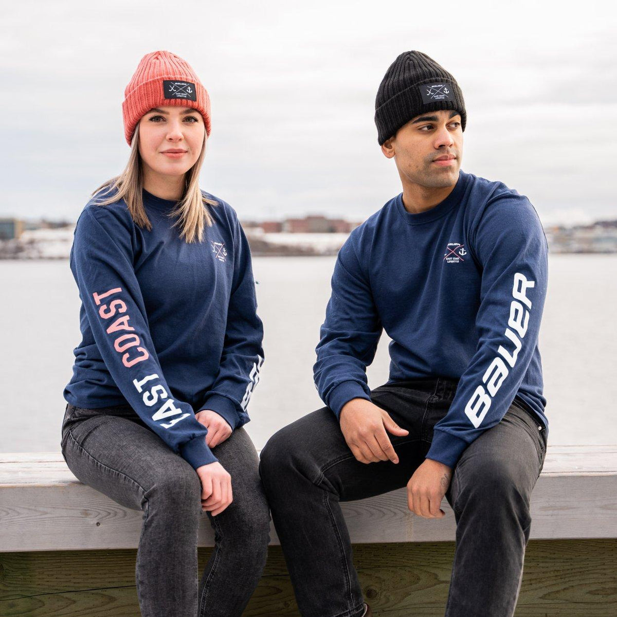  Bauer X East Coast Lifestyle Long Sleeve T-Shirt
