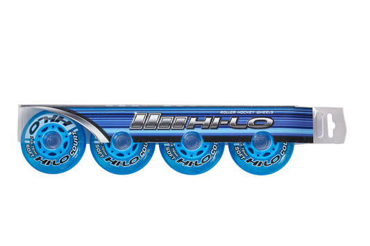  Bauer Roller S19 HI-LO Court (Indoor) 4PK Wheels