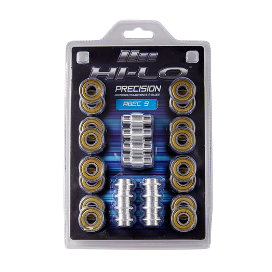  Bauer Roller S19 HI-LO ABEC 9 608 Bearings
