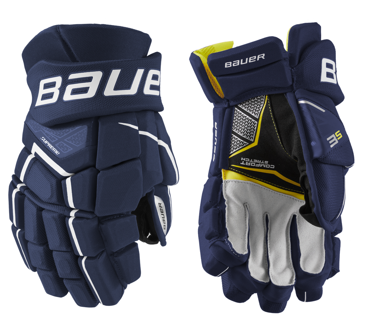  Bauer Supreme 3S Intermediate Hockey Gloves