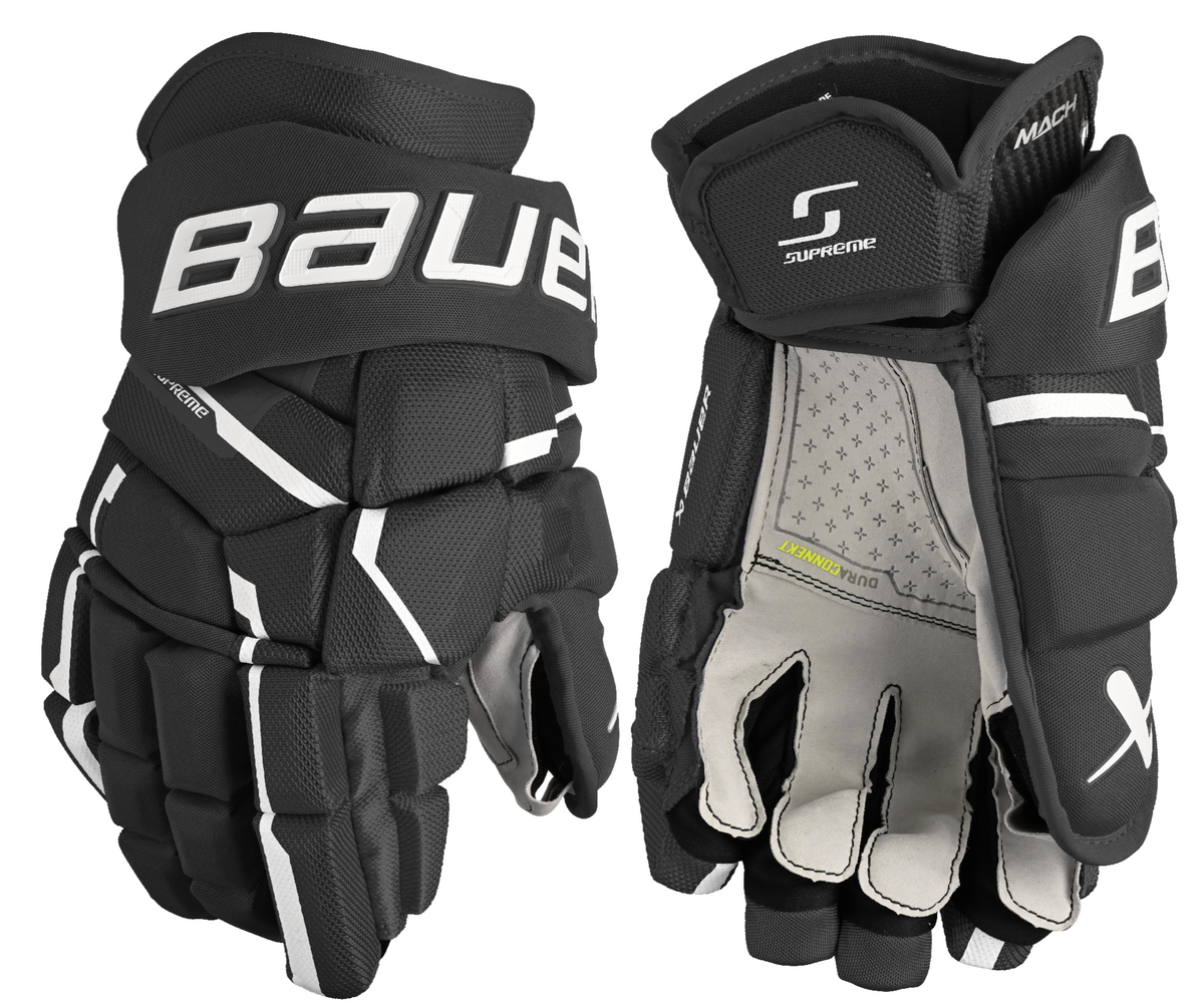  Bauer Supreme Mach Intermediate Hockey Gloves