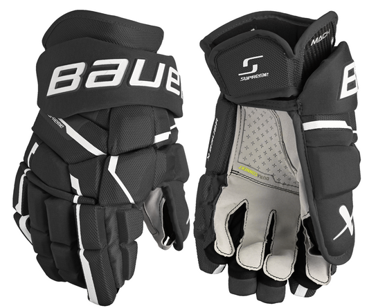  Bauer Supreme Mach Intermediate Hockey Gloves