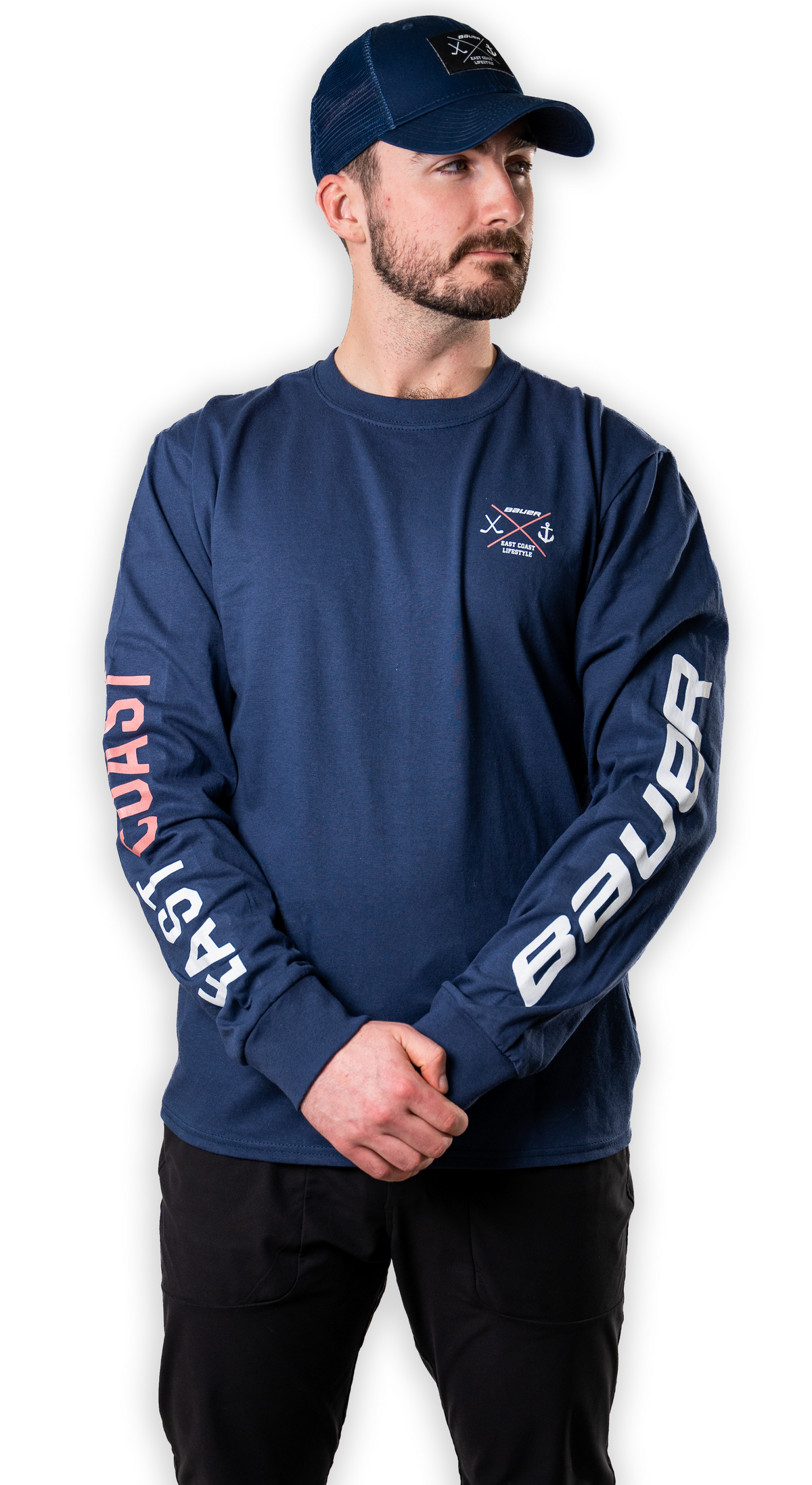  Bauer X East Coast Lifestyle Long Sleeve T-Shirt
