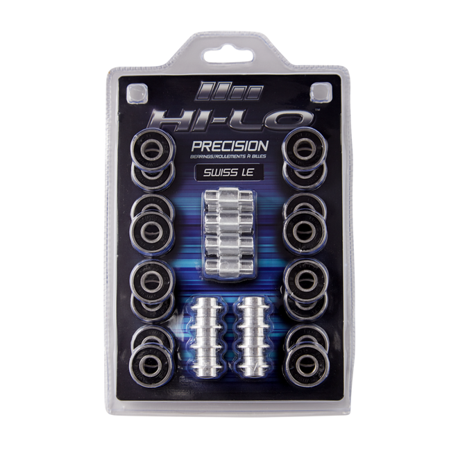  Bauer Roller S19 HI-LO Swiss LE 608 Bearings