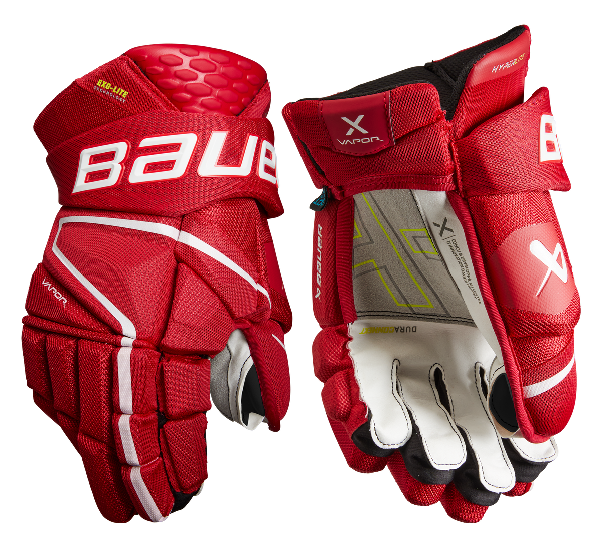  Bauer Vapor Hyperlite Intermediate Hockey Gloves