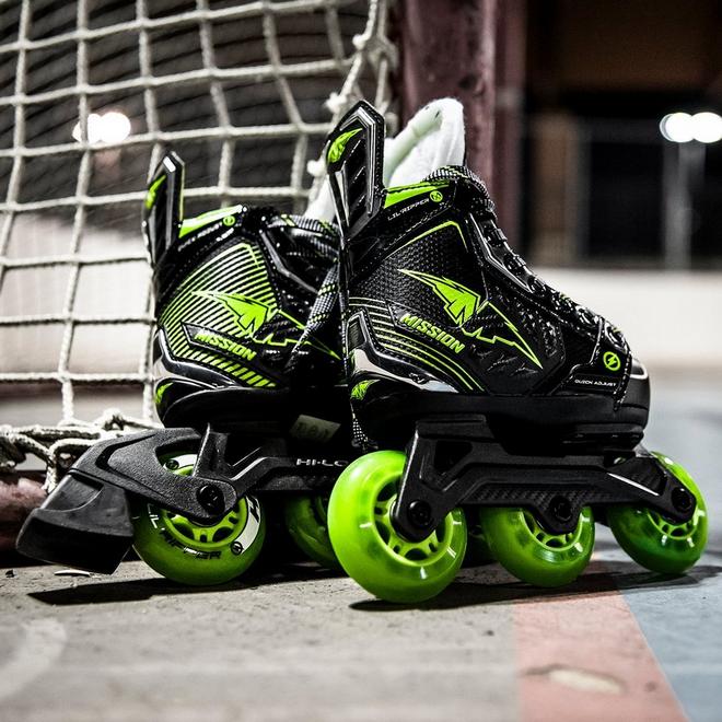  Bauer Mission Lil' Ripper Adjustable Youth Roller Skates