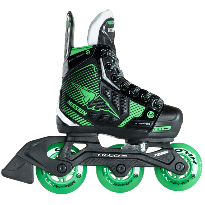  Bauer Mission Lil' Ripper Adjustable Youth Roller Skates