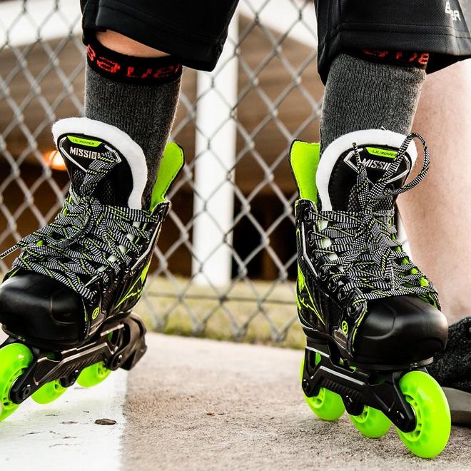  Bauer Mission Lil' Ripper Adjustable Youth Roller Skates