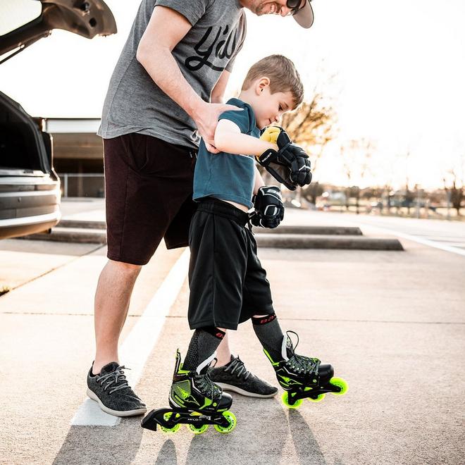  Bauer Mission Lil' Ripper Adjustable Junior Roller Skates