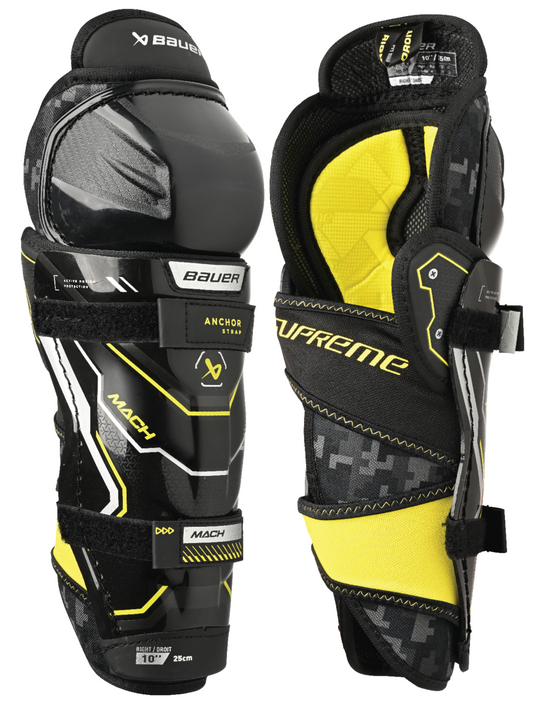  Bauer Supreme Mach Youth Shin Guards