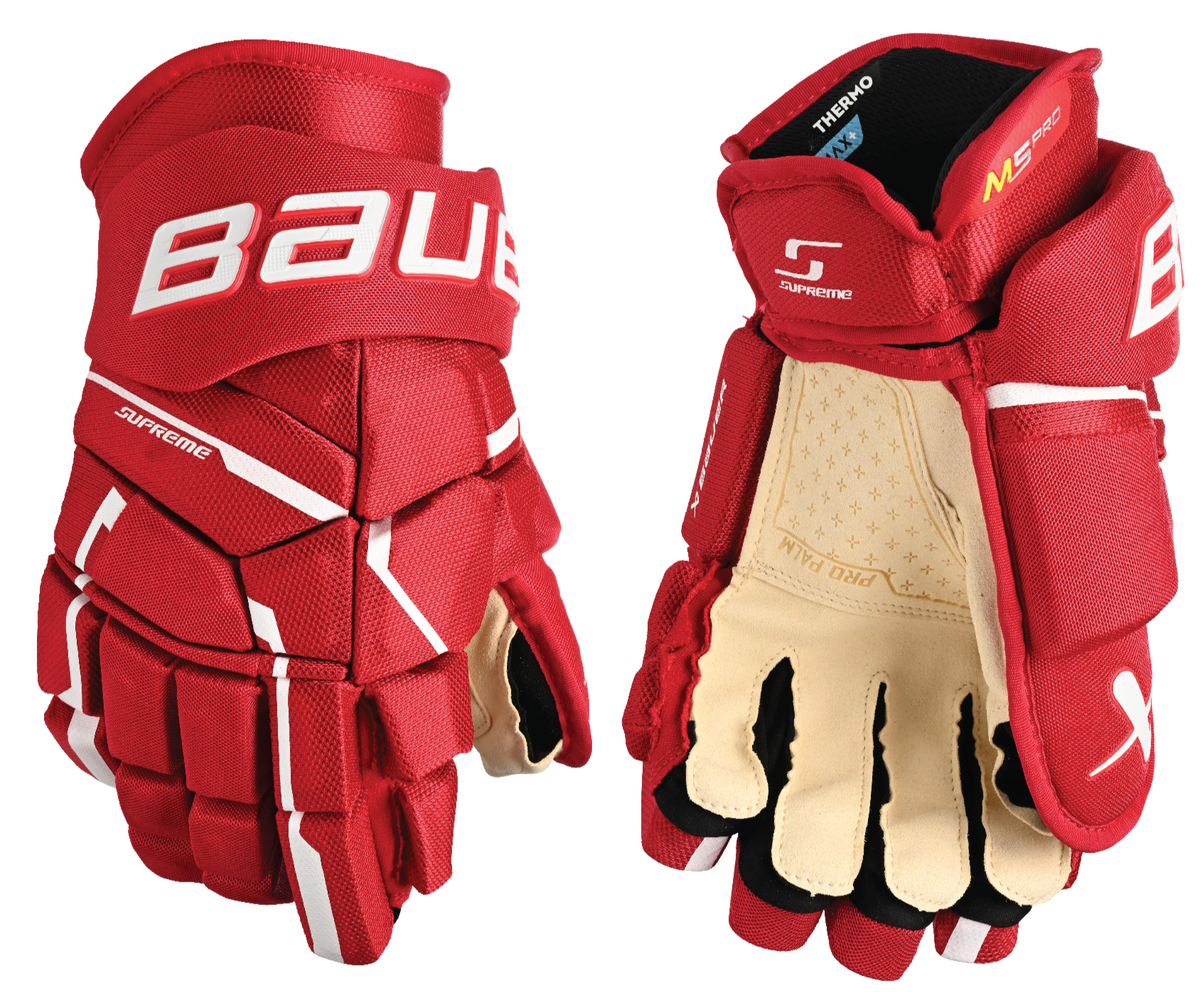  Bauer Supreme M5 Pro Intermediate Hockey Gloves