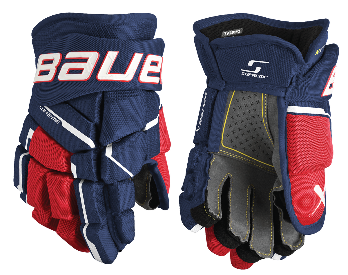  Bauer Supreme M5 Pro Junior Hockey Gloves