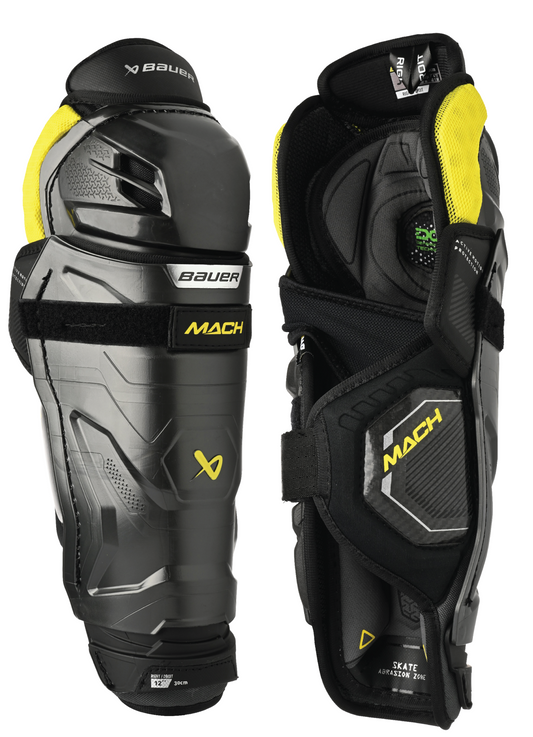  Bauer Supreme Mach Junior Shin Guards