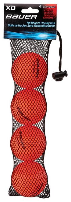  Bauer XD Balls Warm Orange (4-Pack)